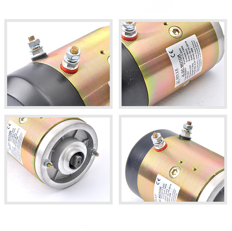 12V 24V 1600W DC Elektromotor für Fahrrad mit Kohlebürste